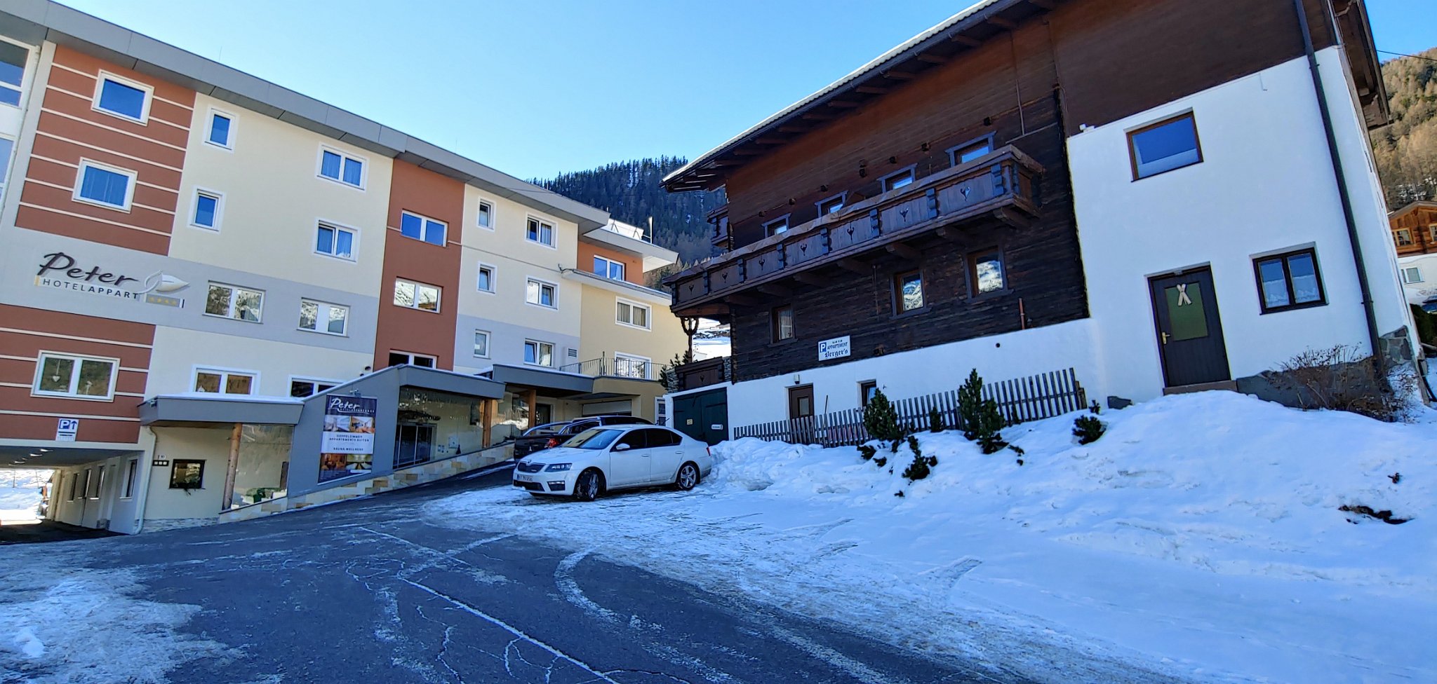 Sølden 15-22 jan 2022-014.jpg - Apartment Bergers - Innerwald - Sølden: god parkering, ski opbevaring og vært. God seks personers lejlighed, desværre fragmenteret over flere etager. Men hyggellig